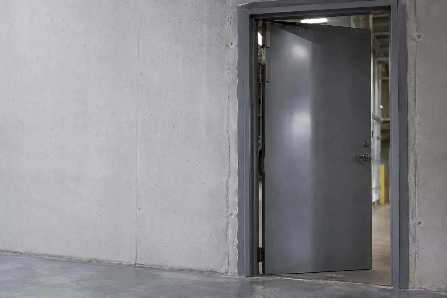 Steel Doors in Caledon, Ontario, fabricated and installed by The Grate Guys