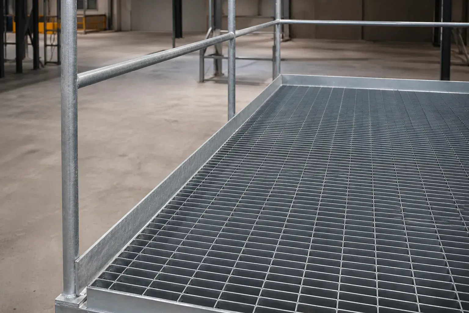 Steel Floor Plate in Caledon, Ontario, fabricated and installed by The Grate Guys