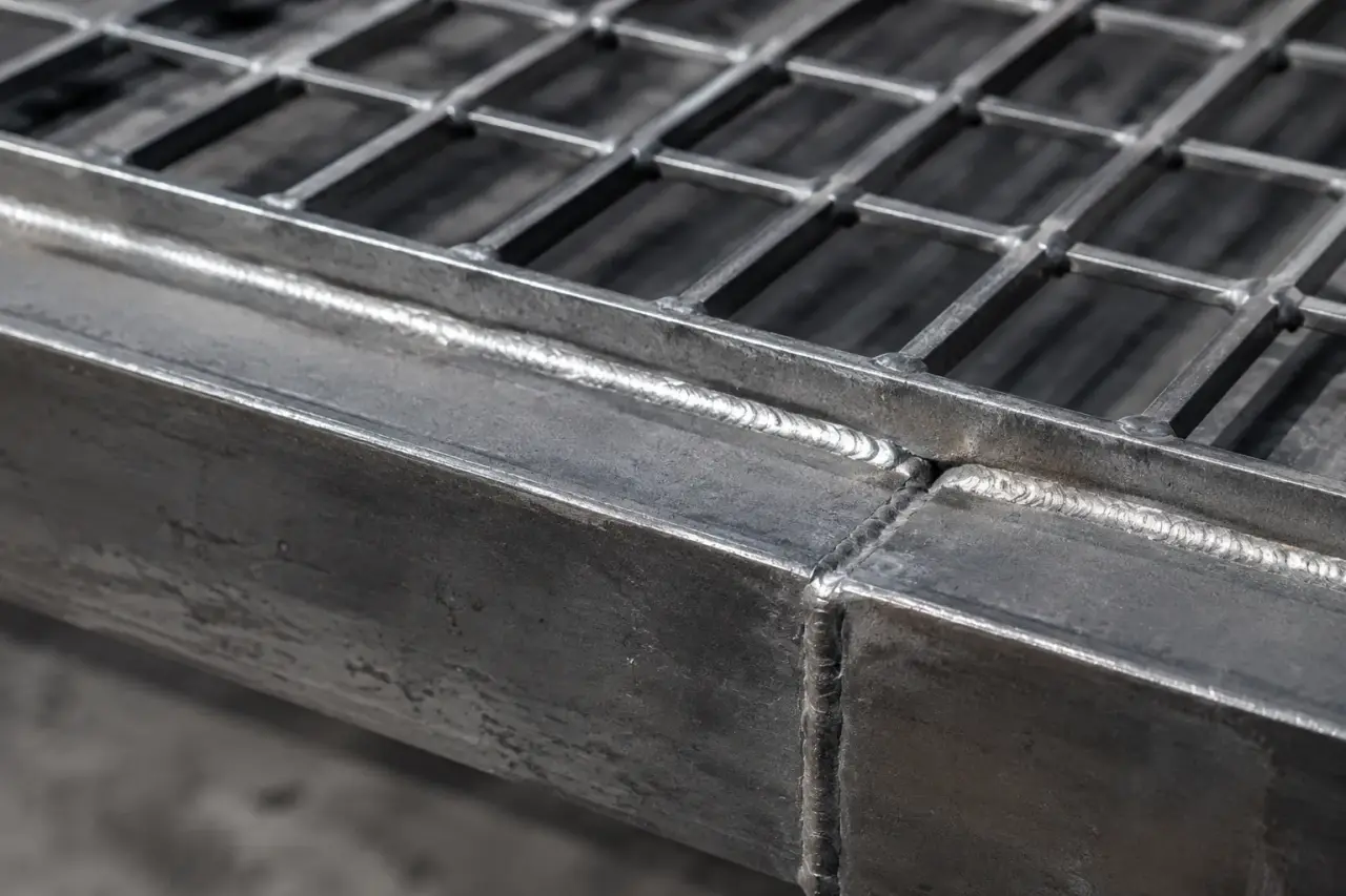 Steel Landings in Caledon being fabricated and installed by The Grate Guys