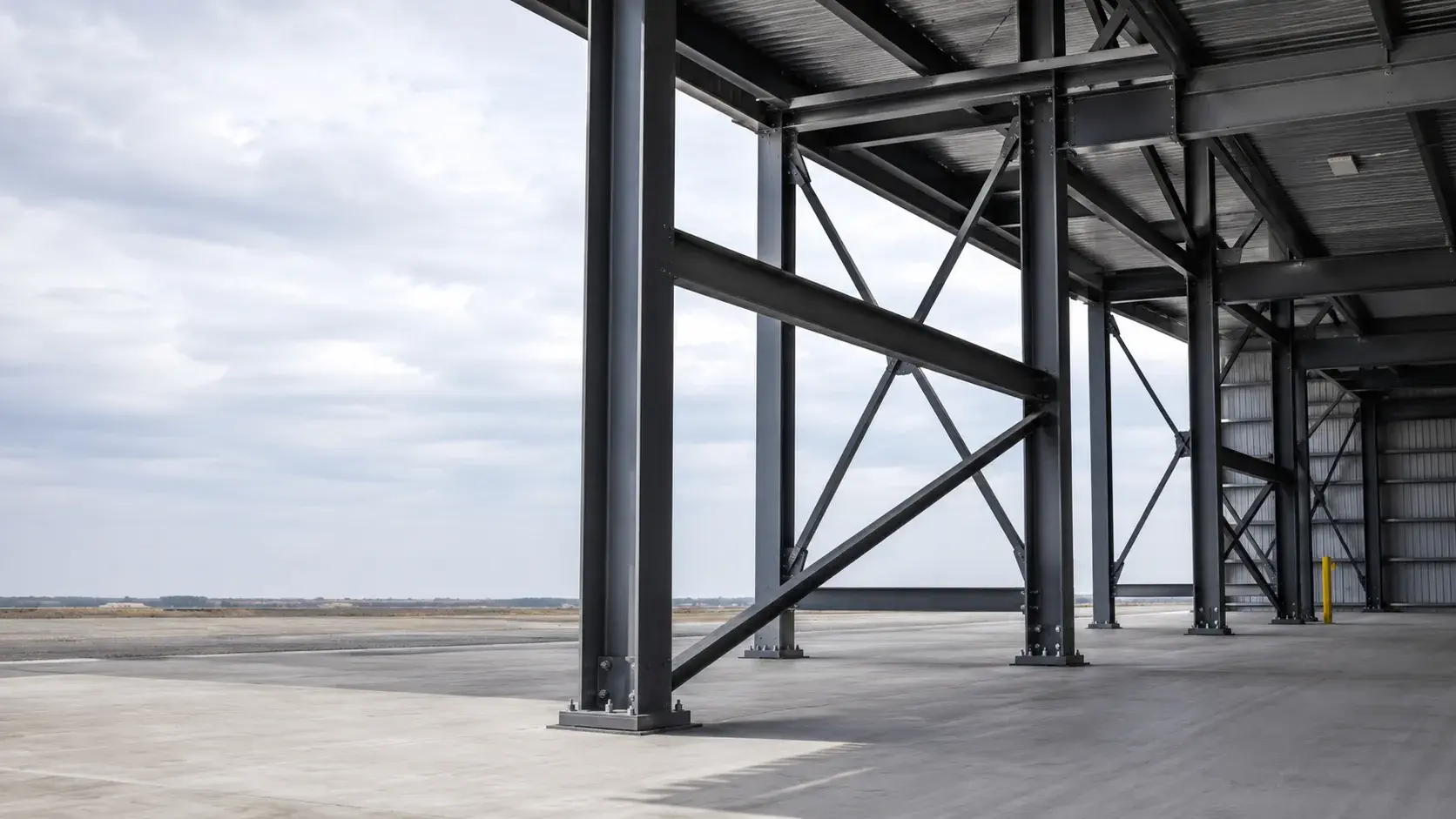 Steel Support Frames in Caledon, Ontario, fabricated and installed by The Grate Guys
