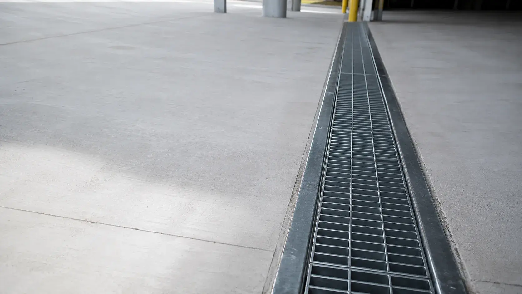 Trench Drain Grates, fabricated and installed by The Grate Guys