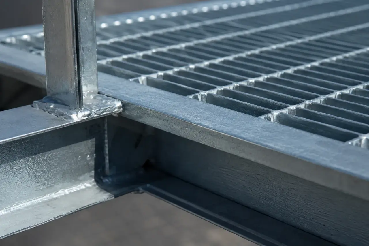 Warehouse Mezzanines in Pickering being fabricated and installed by The Grate Guys