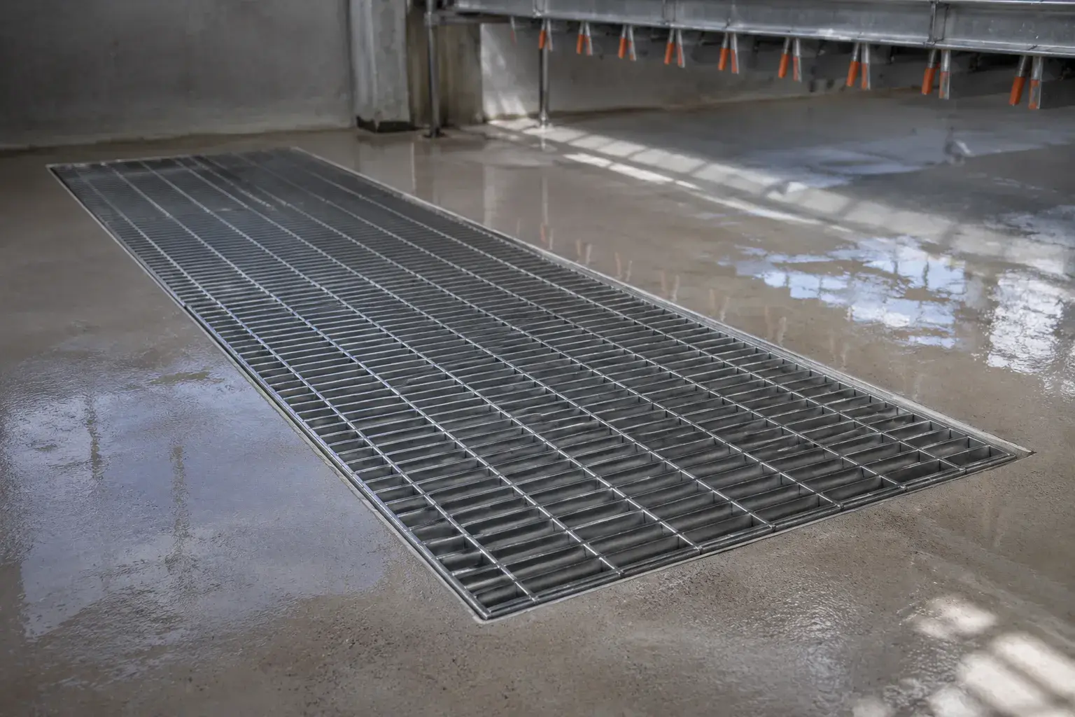 Washdown Area Grates, fabricated and installed by The Grate Guys