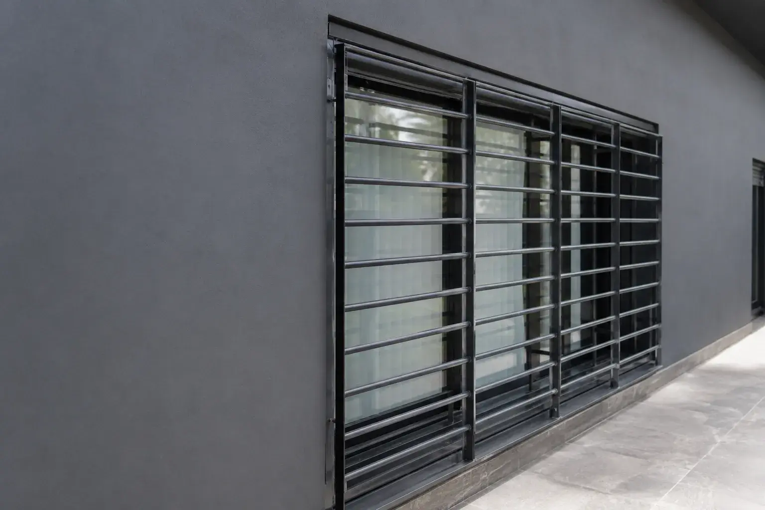 Window Security Grilles, fabricated and installed by The Grate Guys