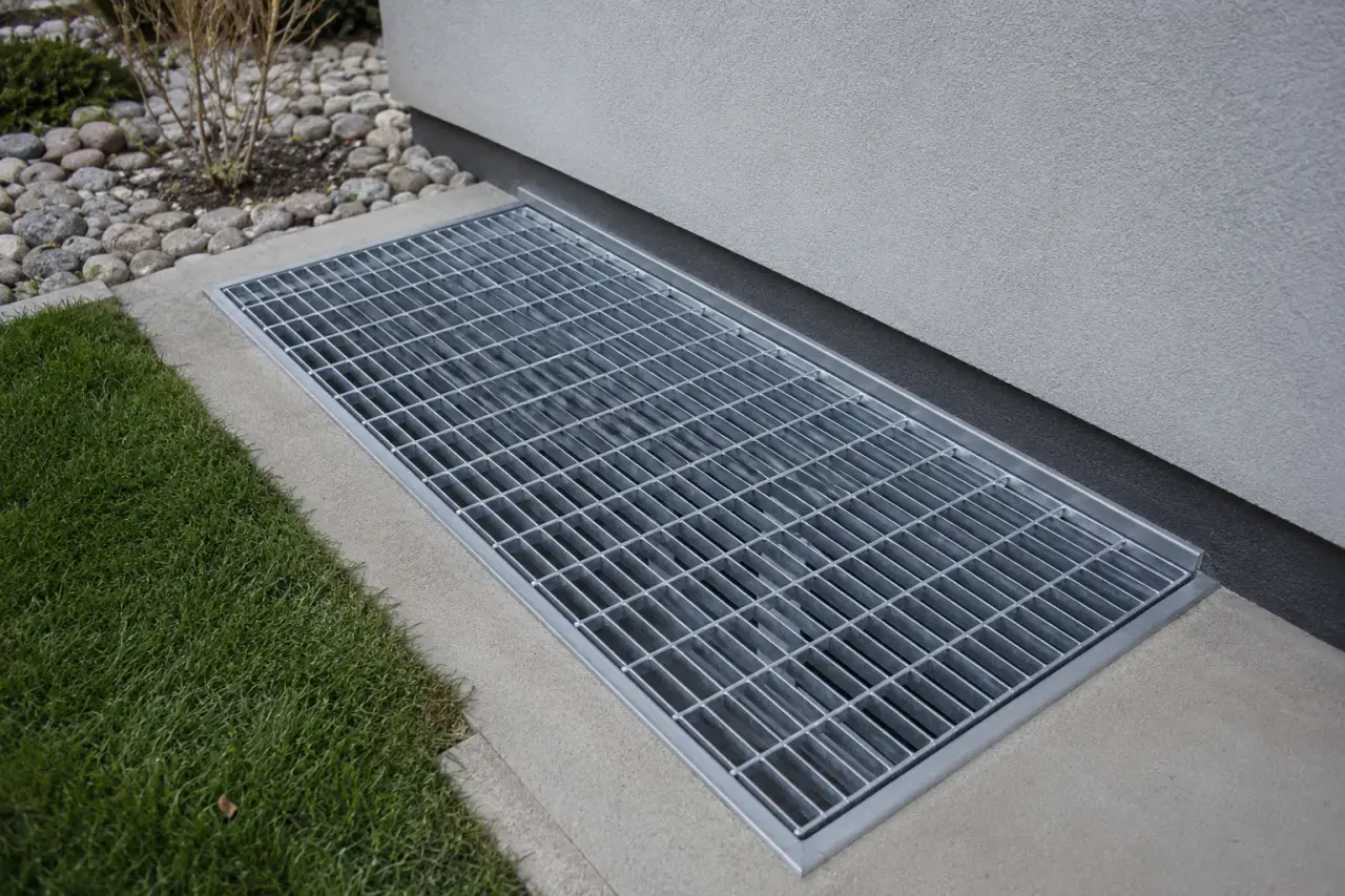 Completed Window Well Grates and Covers installation in Markham by The Grate Guys